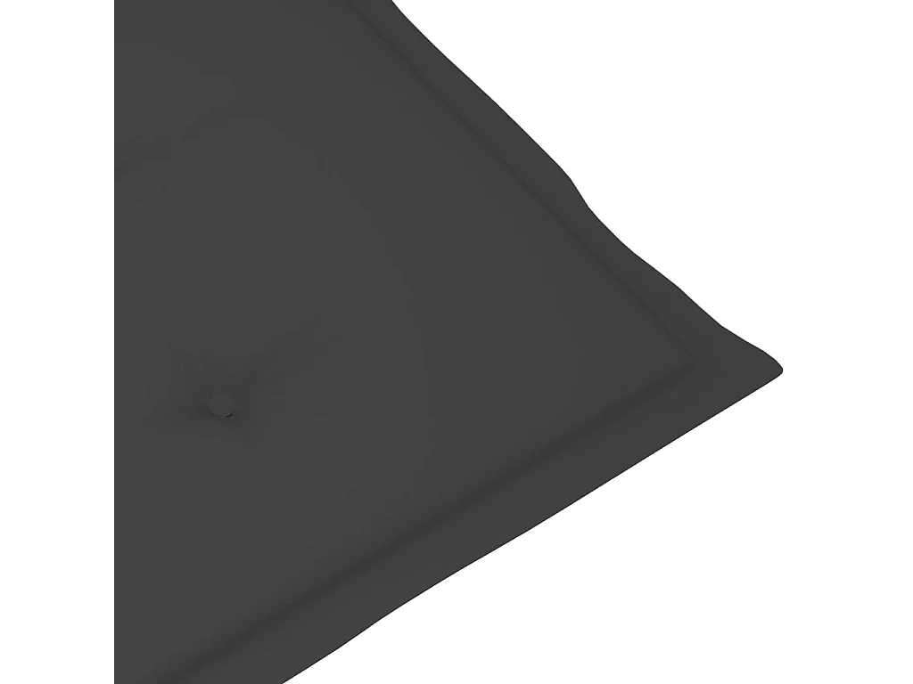 Chaise à bascule avec coussin Bambou