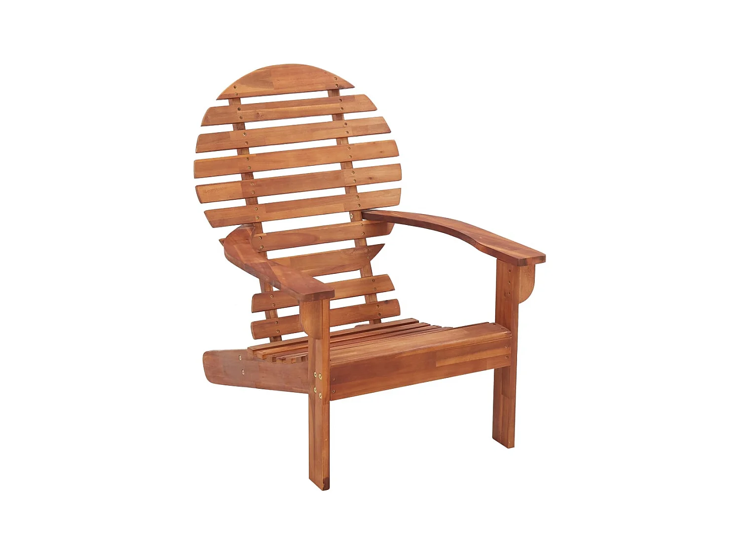 Chaise Adirondack Bois d'acacia massif