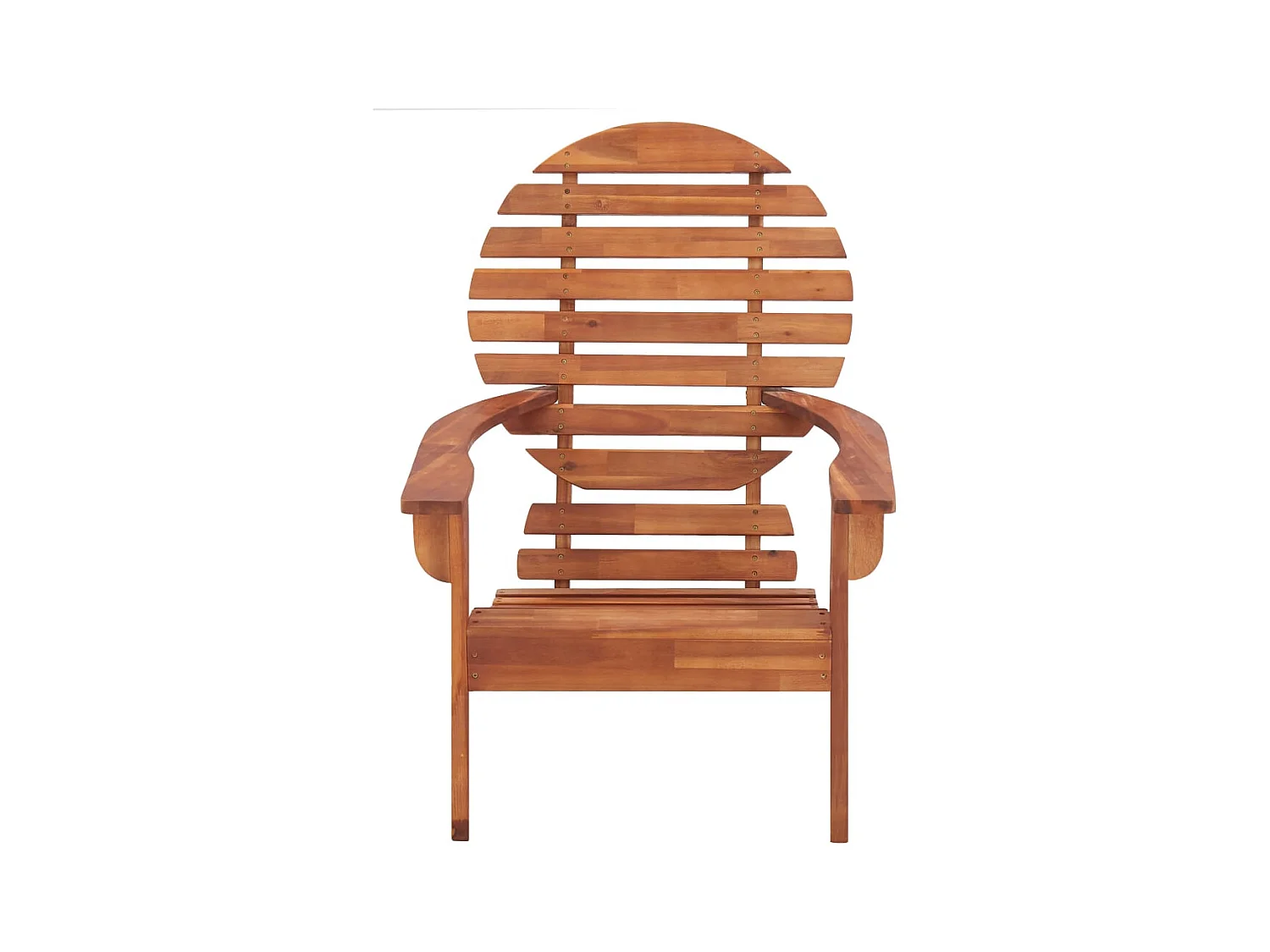 Chaise Adirondack Bois d'acacia massif