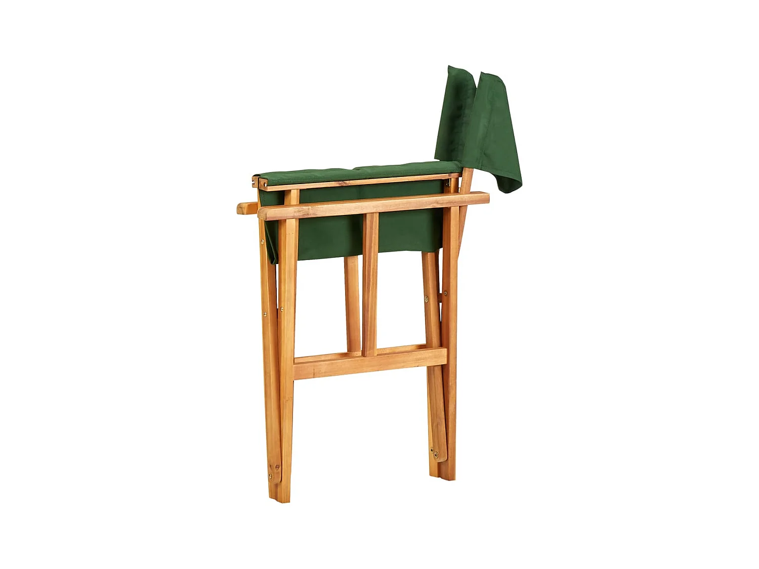 Sedia da regista in massello di legno di acacia verde