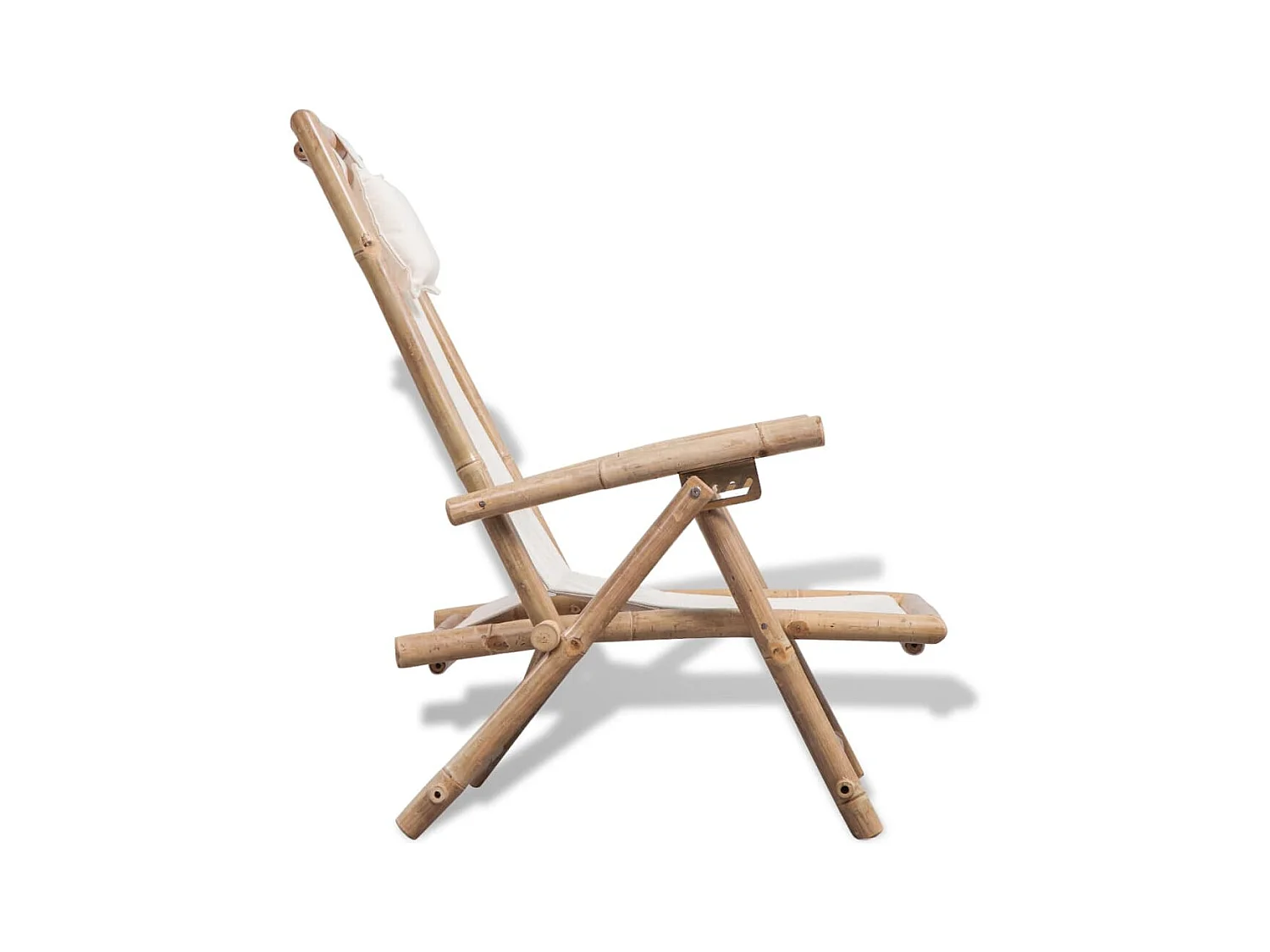 Chaise de terrasse d'extérieur Bambou