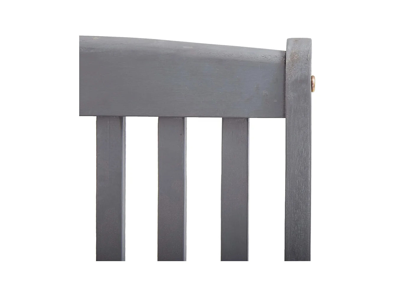 Juego de 4 sillas plegables para exterior y cojines de madera de acacia