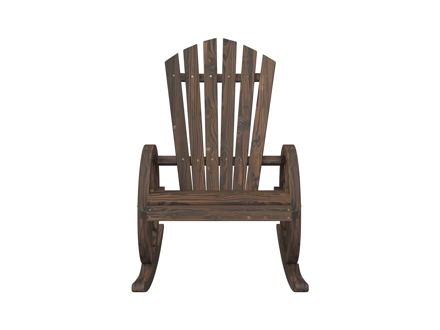 Adirondack schommelstoel van massief dennenhout