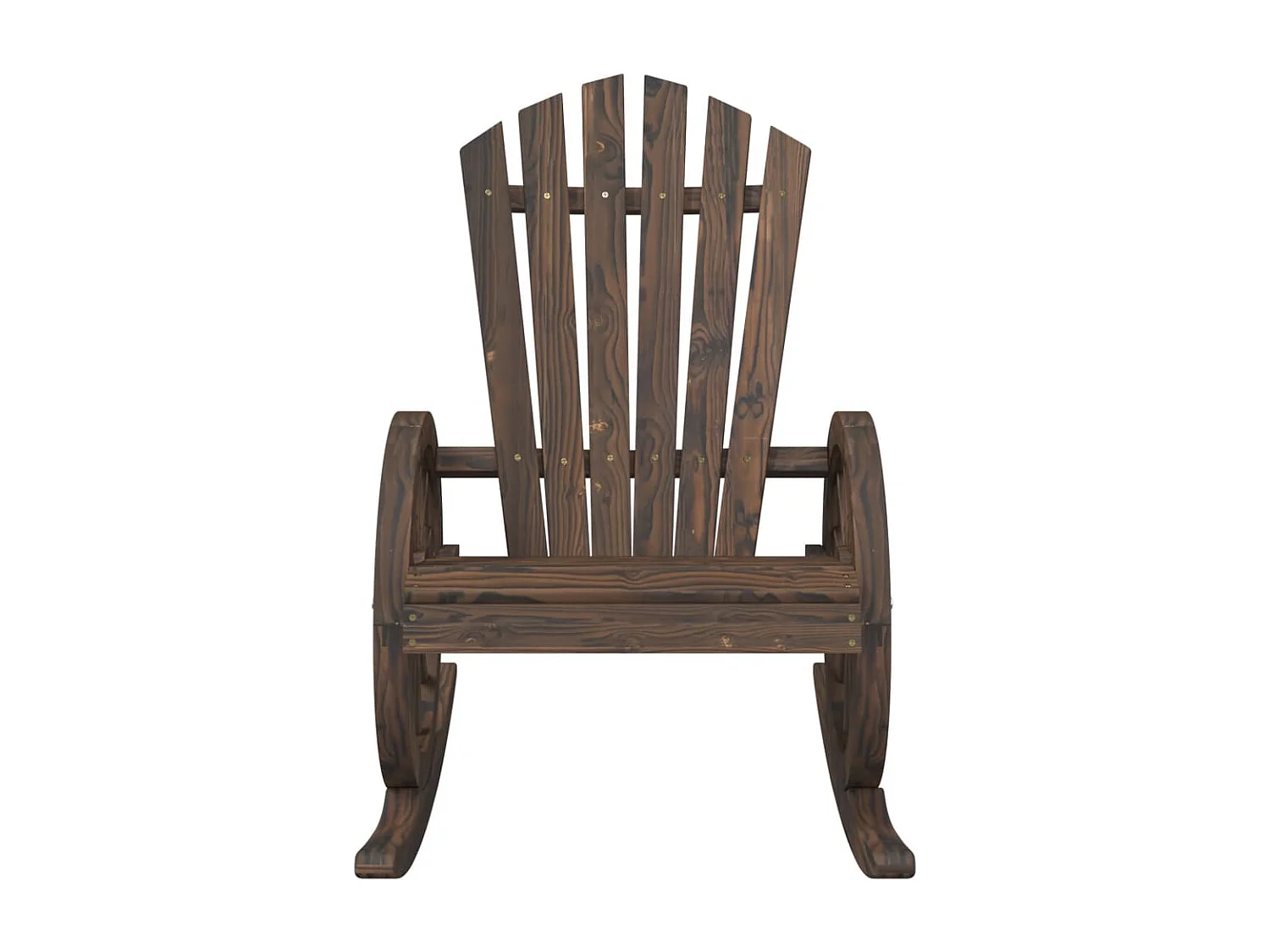 Adirondack schommelstoel van massief dennenhout