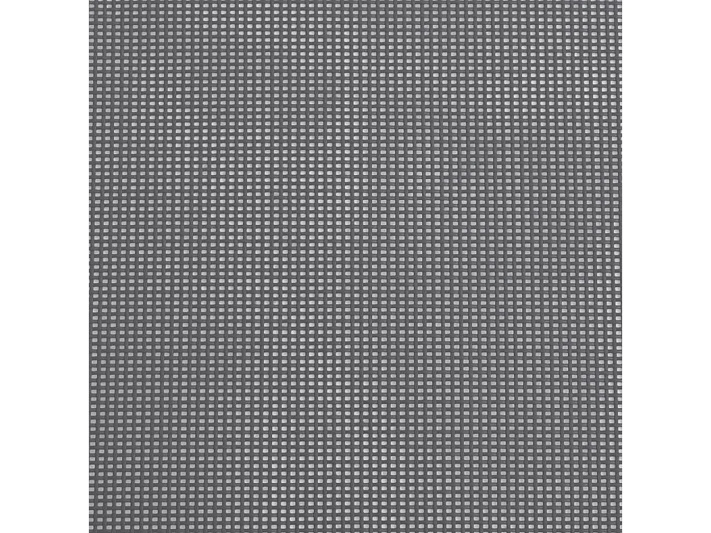 Set di 2 sedie da spiaggia pieghevoli in alluminio grigio e textilene