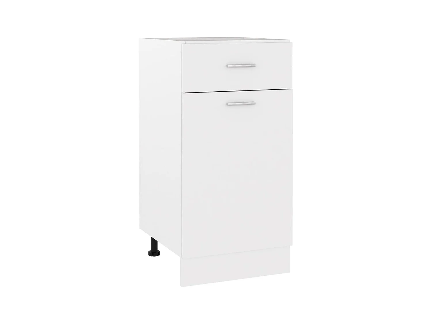 Armoire de plancher à tiroir Blanc 40x46x81,5cm