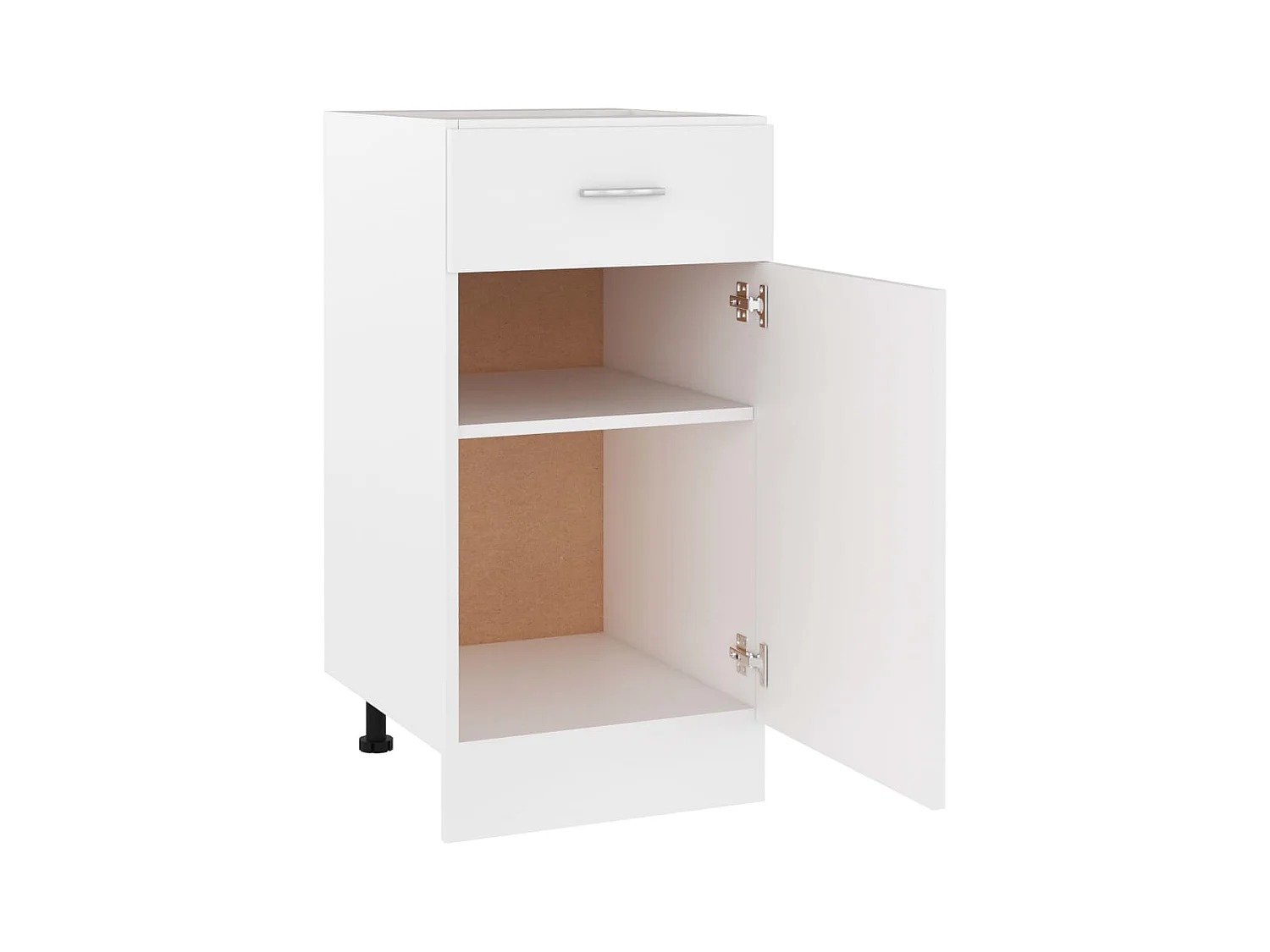 Armoire de plancher à tiroir Blanc 40x46x81,5cm