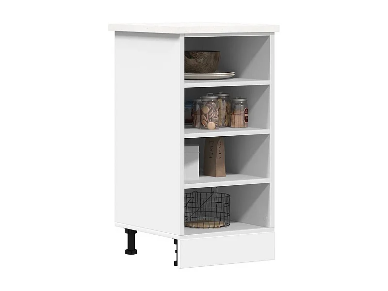 Armoire de plancher blanc 40x44,5x81,5 cm