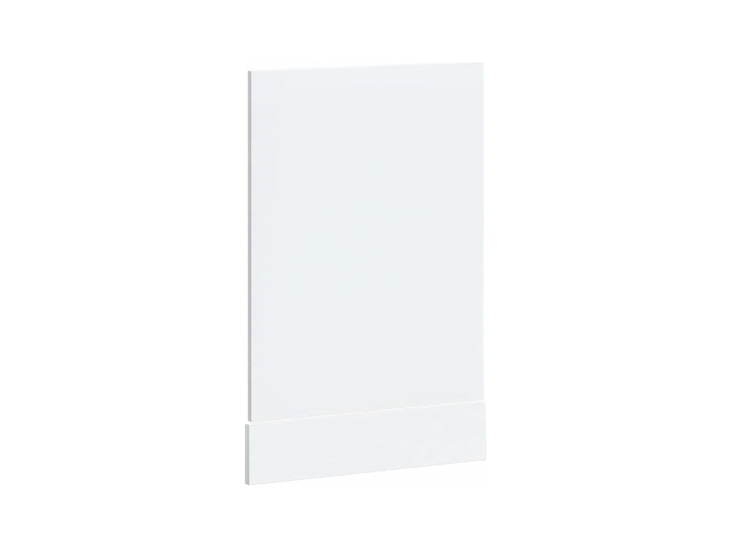 Pannello per lavastoviglie in legno ingegnerizzato bianco Lucca