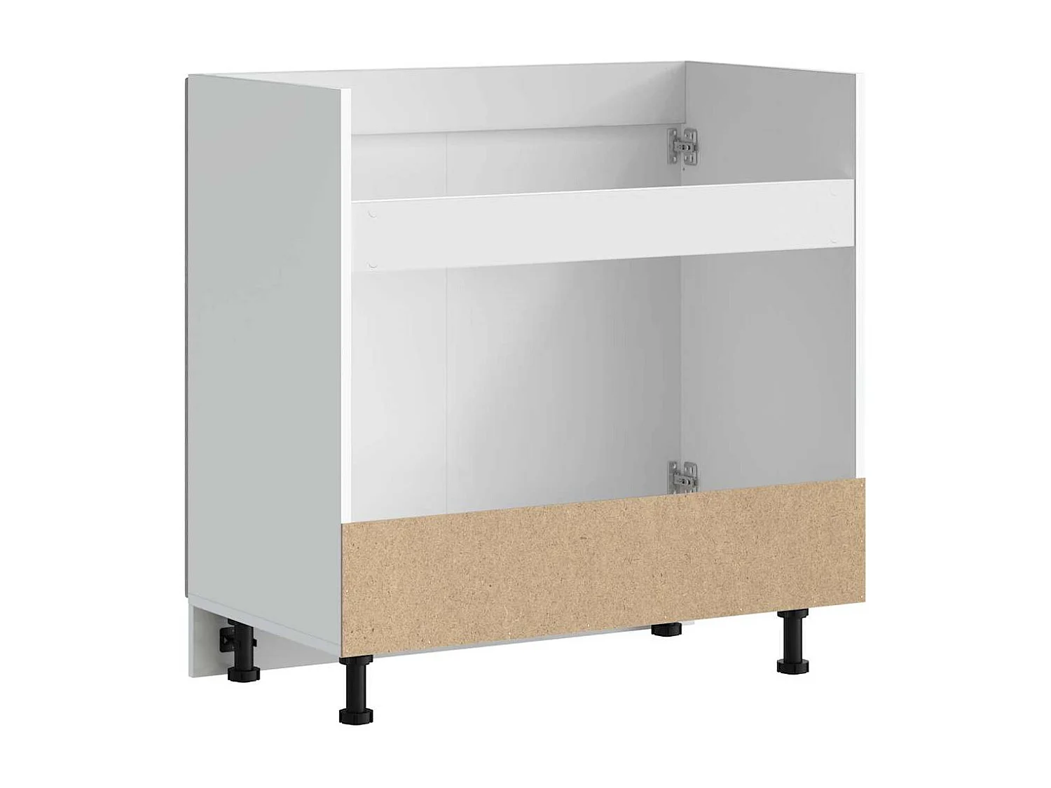 Mobile base per lavello in legno ingegnerizzato grigio Sonoma