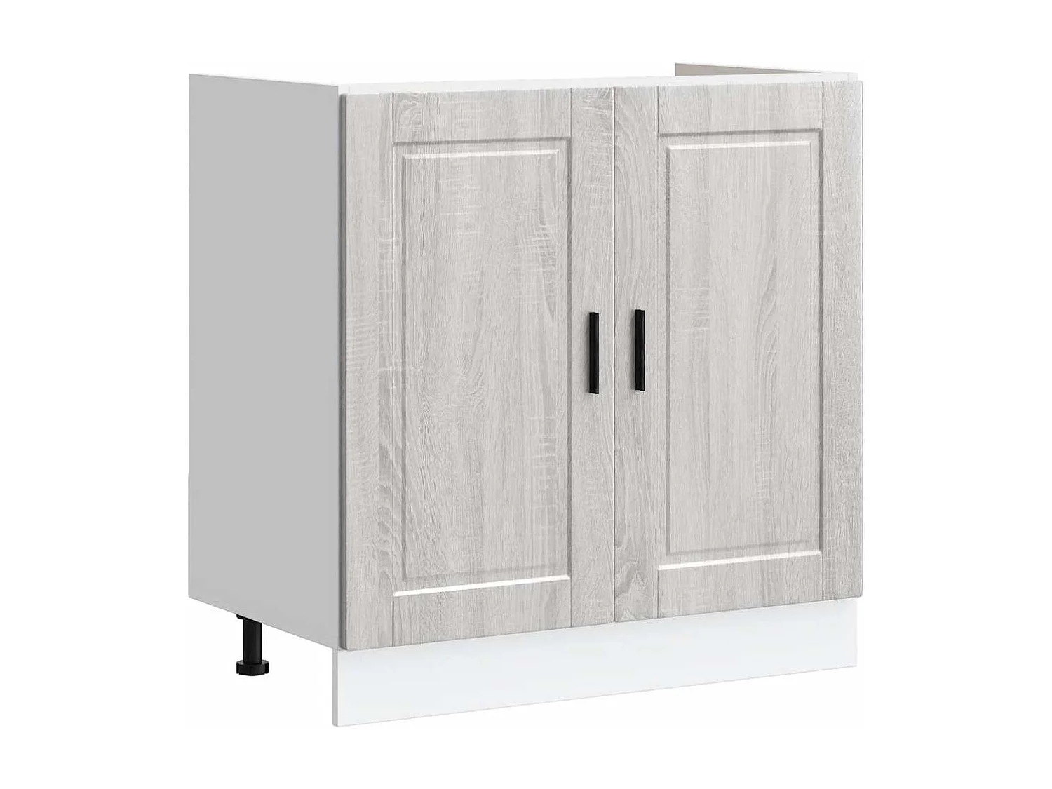 Sonoma Grey Engineered Wood Spoelbakonderkast