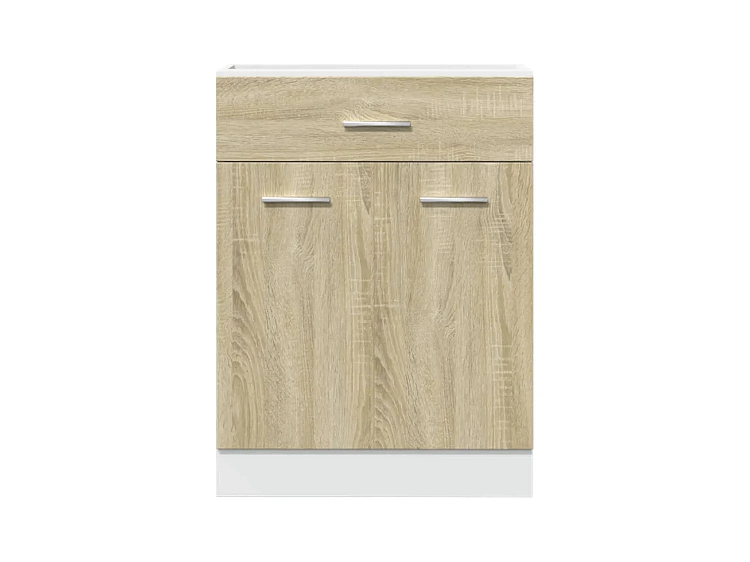 Mobiletto in rovere Sonoma con cassetto 60x46x81,5 cm