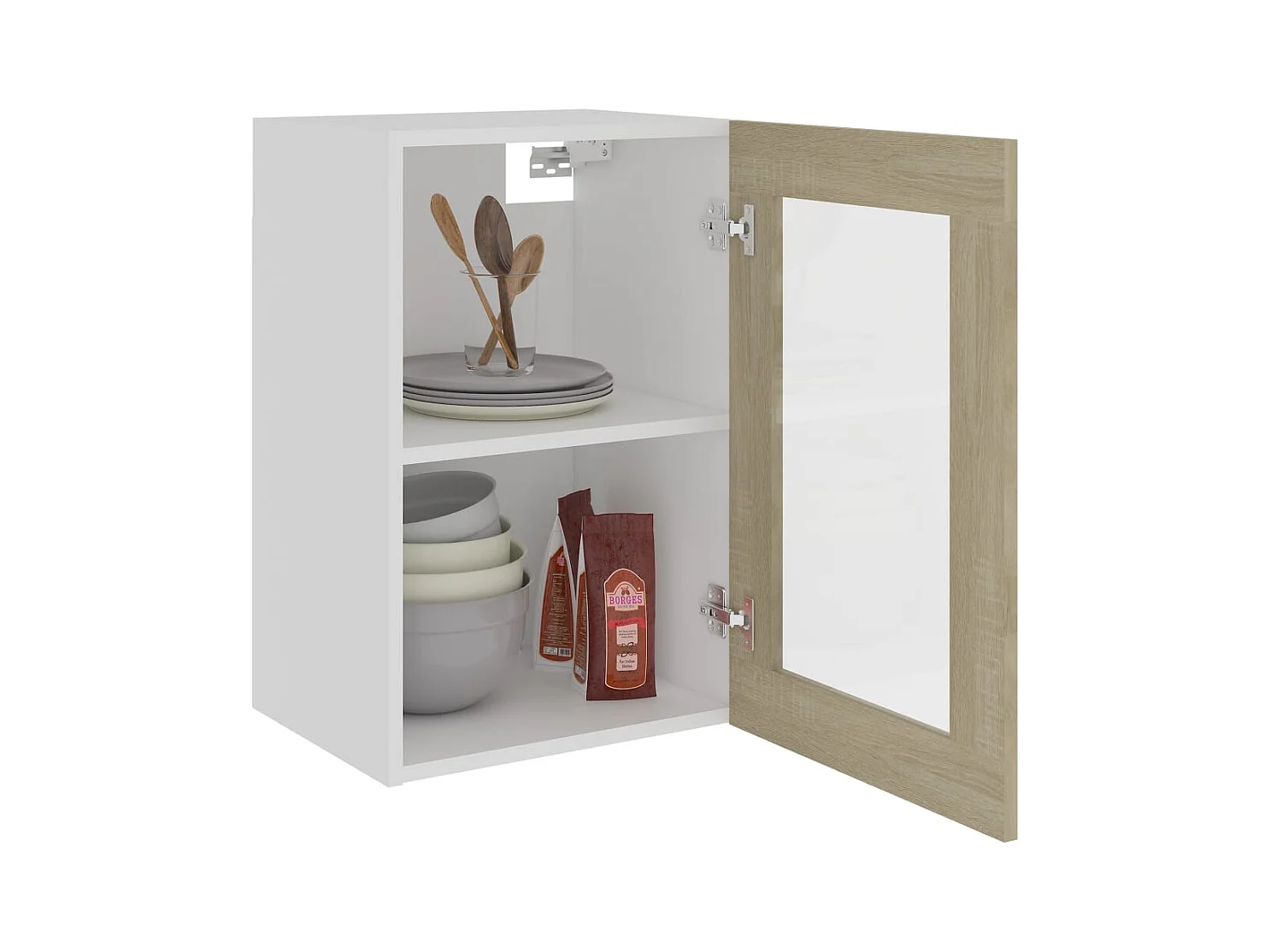Hängevitrine Sonoma Eiche