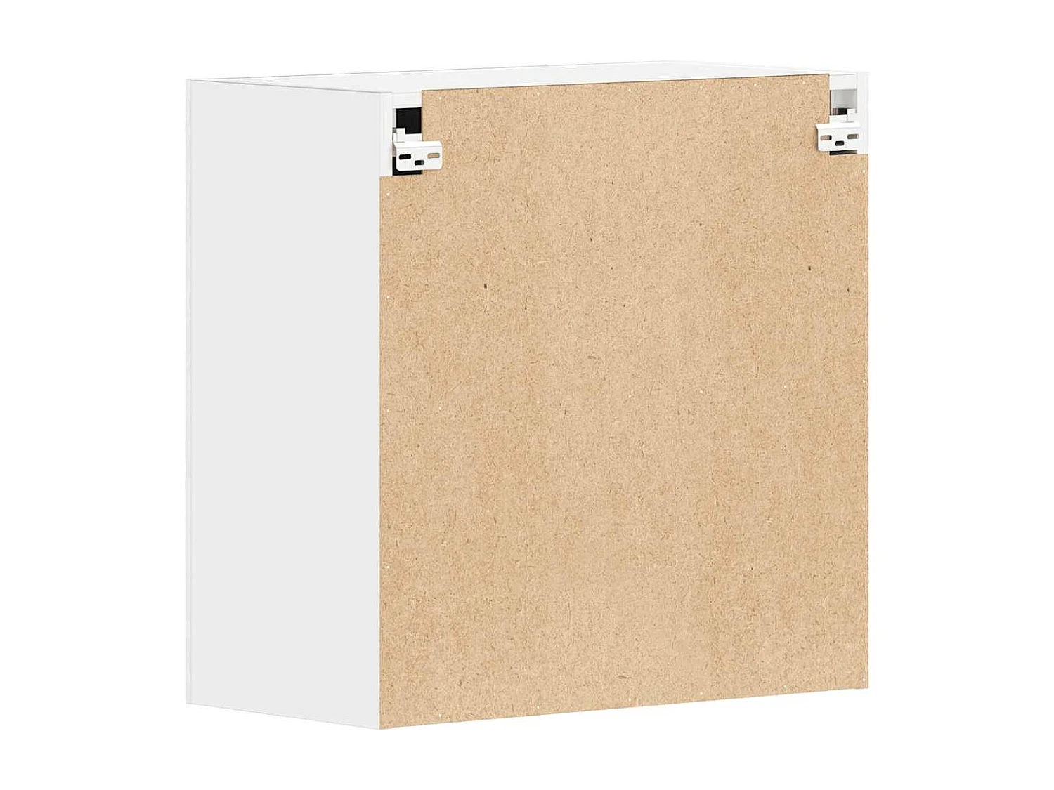 Witte hangkast 60x31x60 cm bewerkt hout