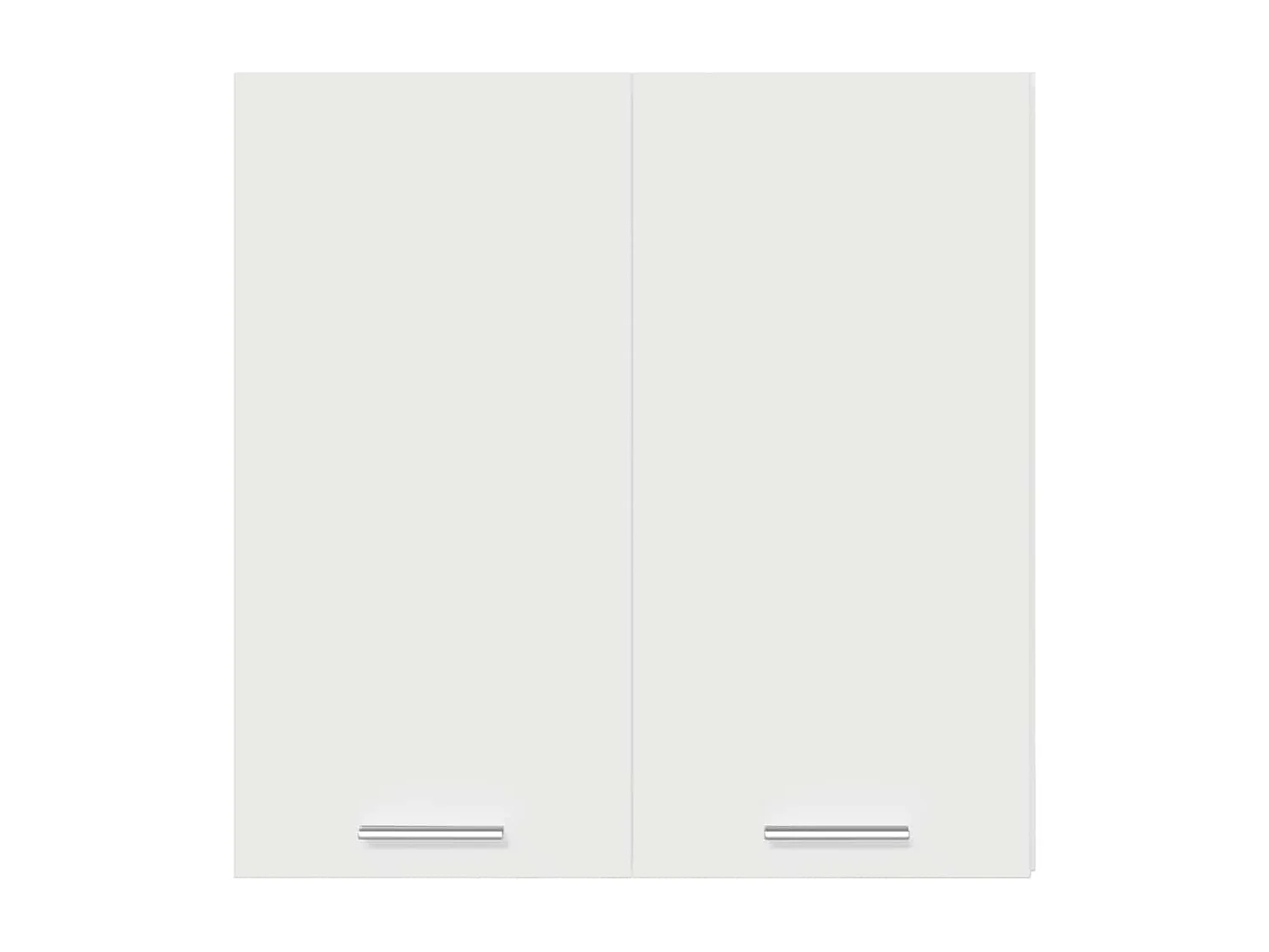 Mobiletto pensile bianco 60x31x60 cm in legno ingegnerizzato