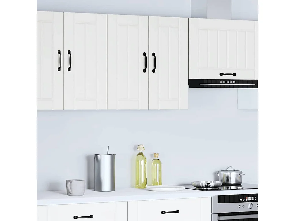 Mobile da cucina in legno ingegnerizzato bianco Lucca