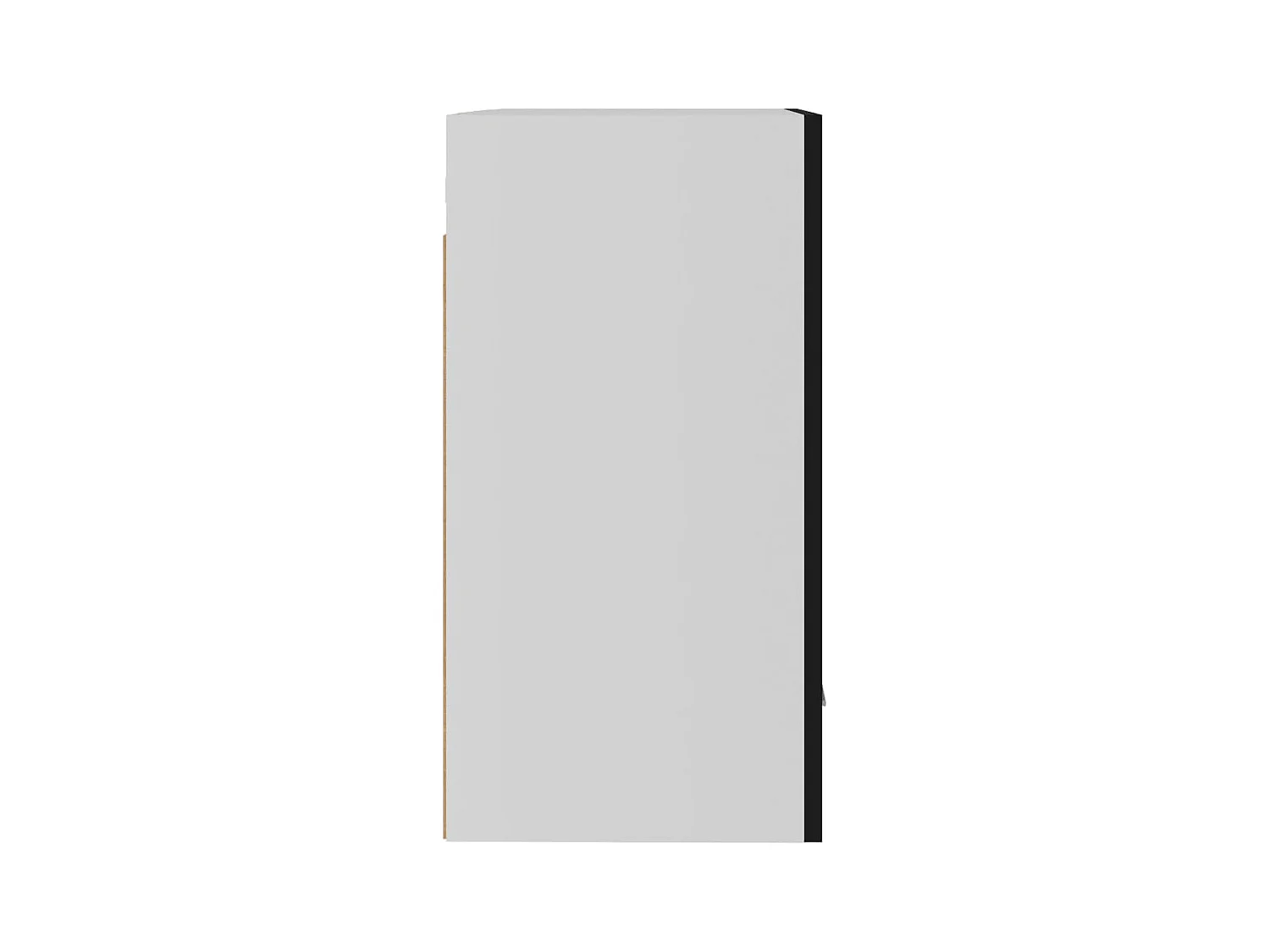 "Lyon"s 2-delige hangkast, zwart, 50x31x60 cm