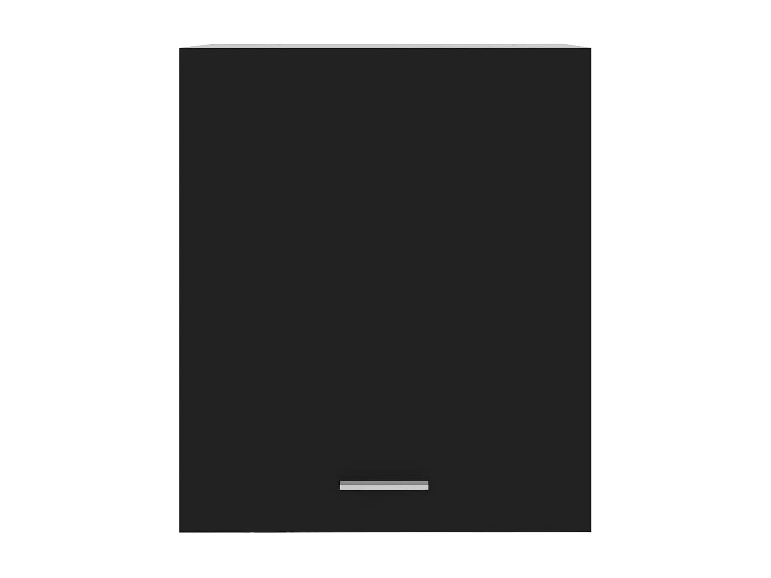 Armario colgante de dos piezas "Lyon", negro, 50x31x60 cm