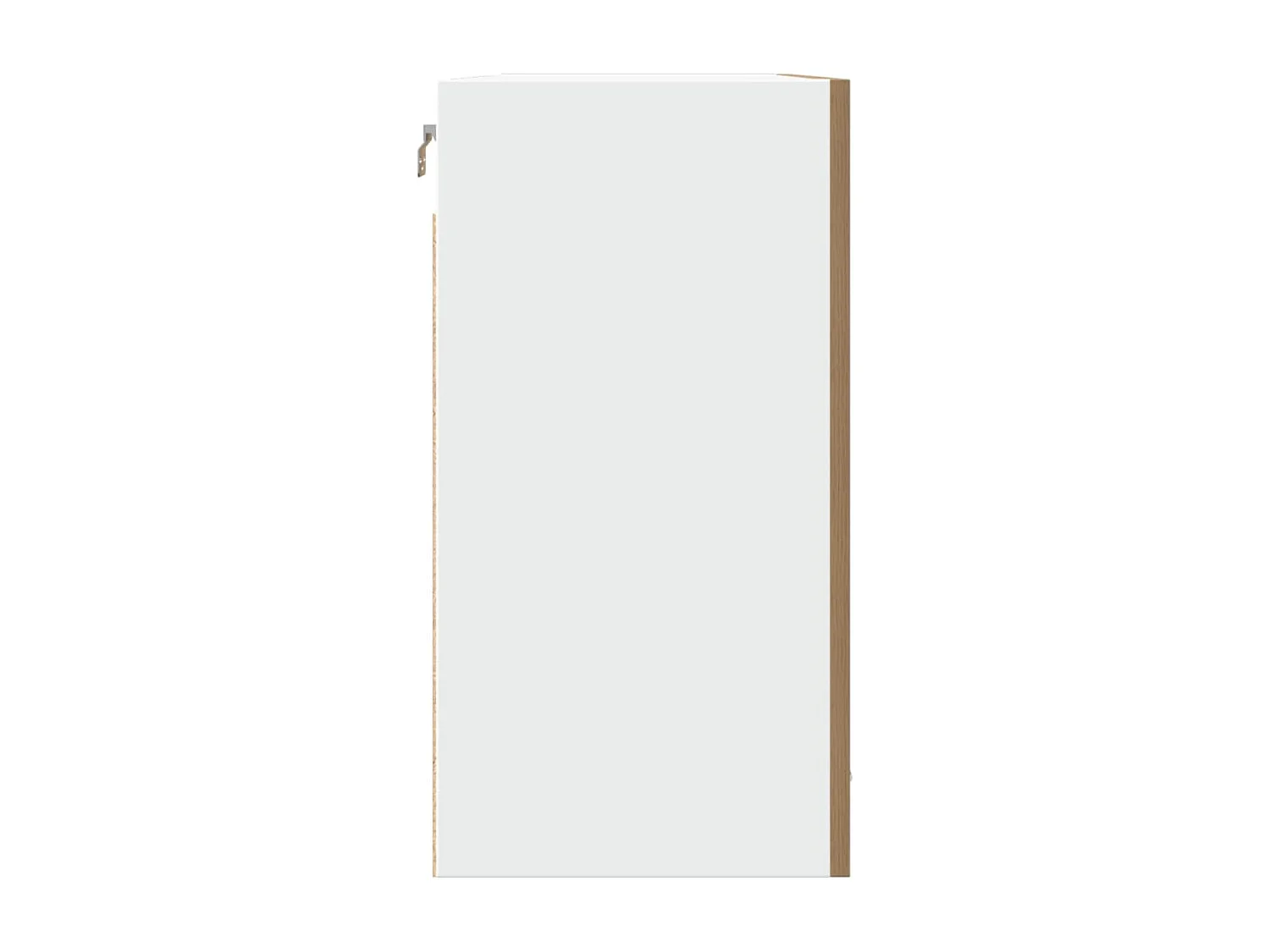 Armoire suspendue chêne artisanal 80x31x60 cm