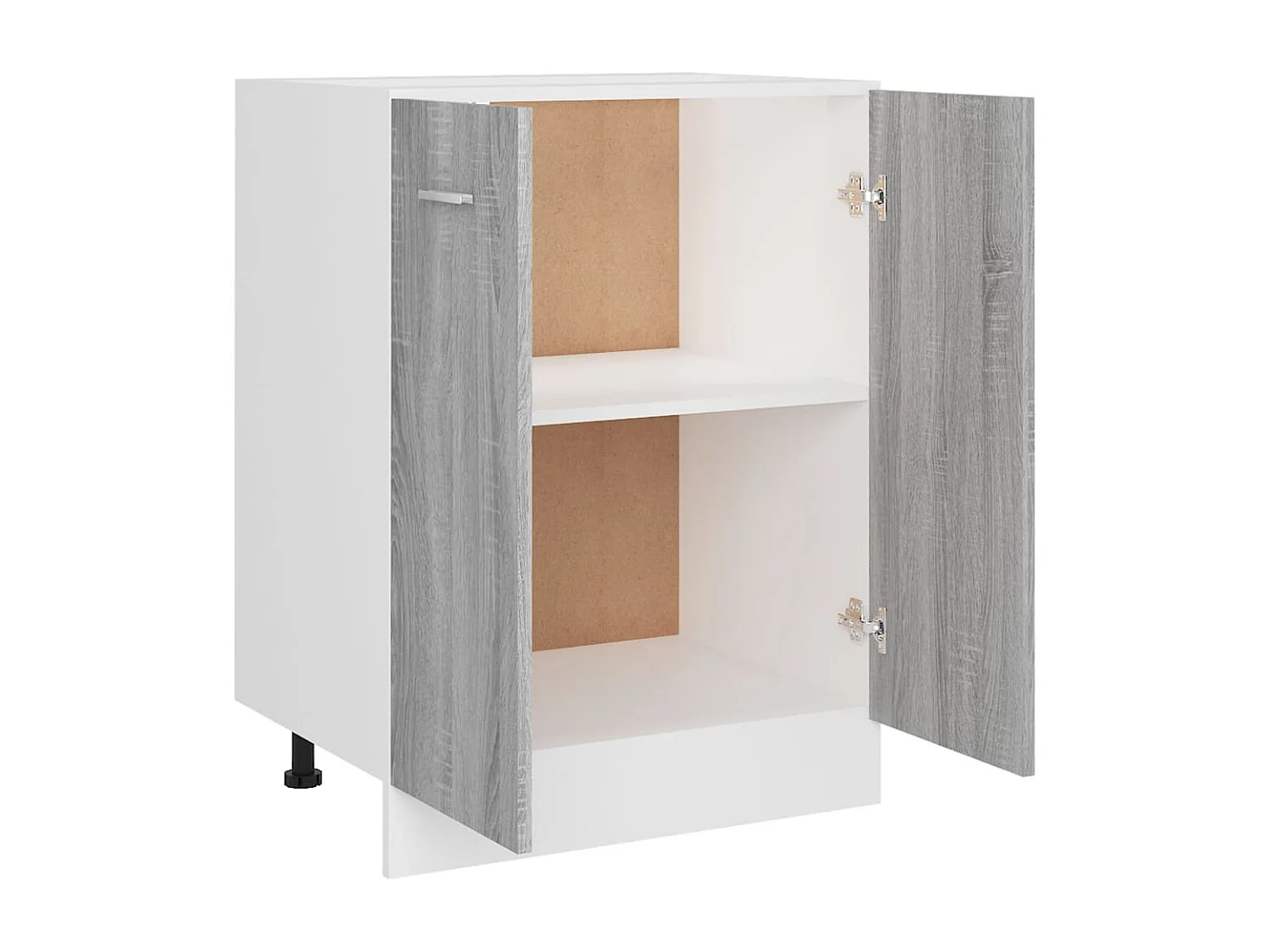 Unterschrank Sonoma grau 60x46x81,5 cm