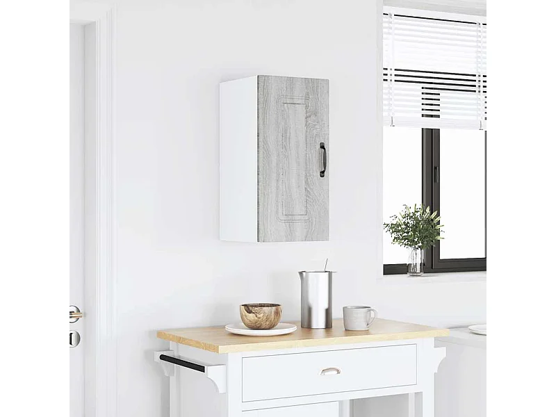 Mobile da cucina in legno ingegnerizzato grigio Sonoma