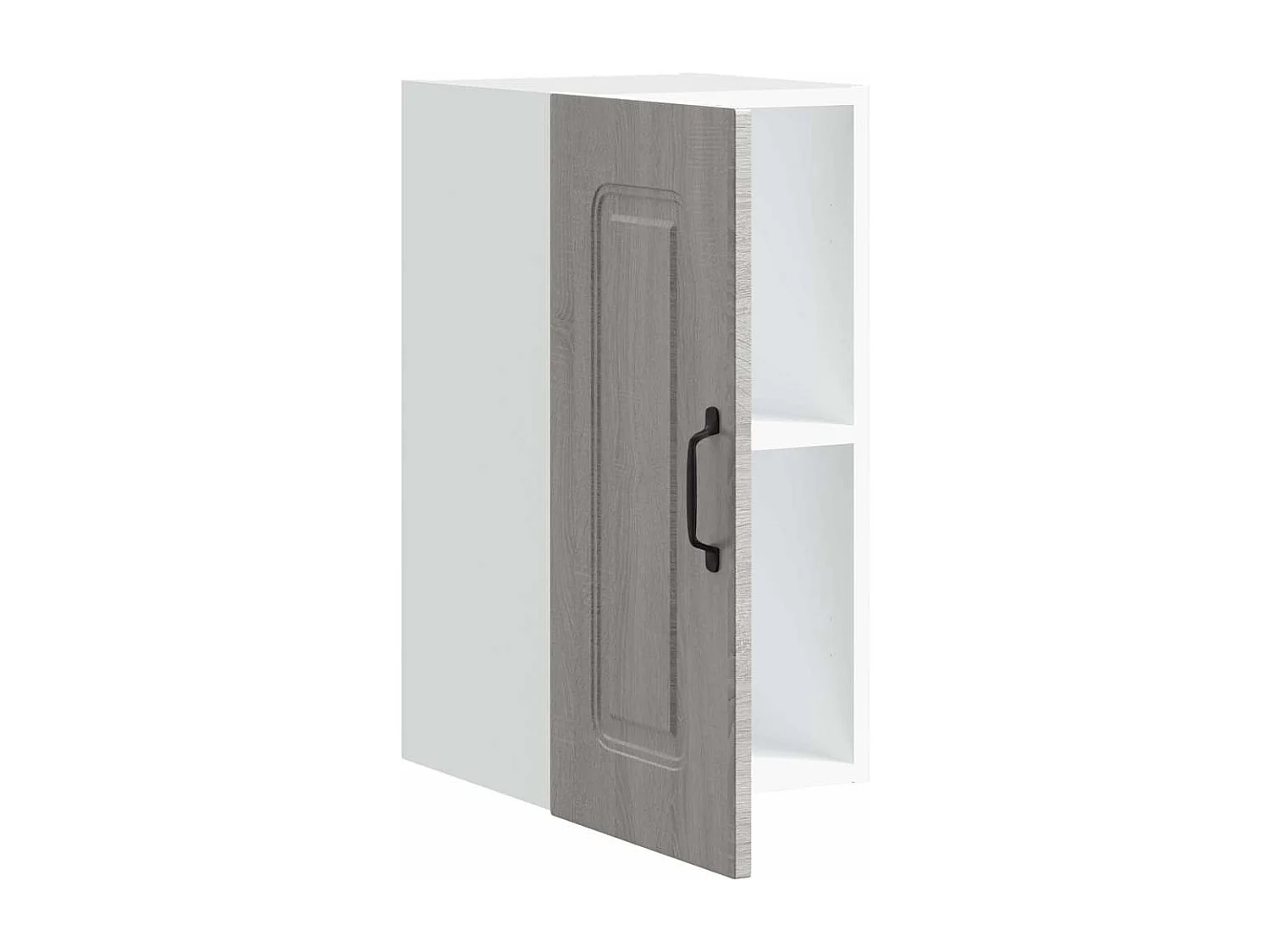 Armoire murale de cuisine sonoma gris bois d'ingénierie