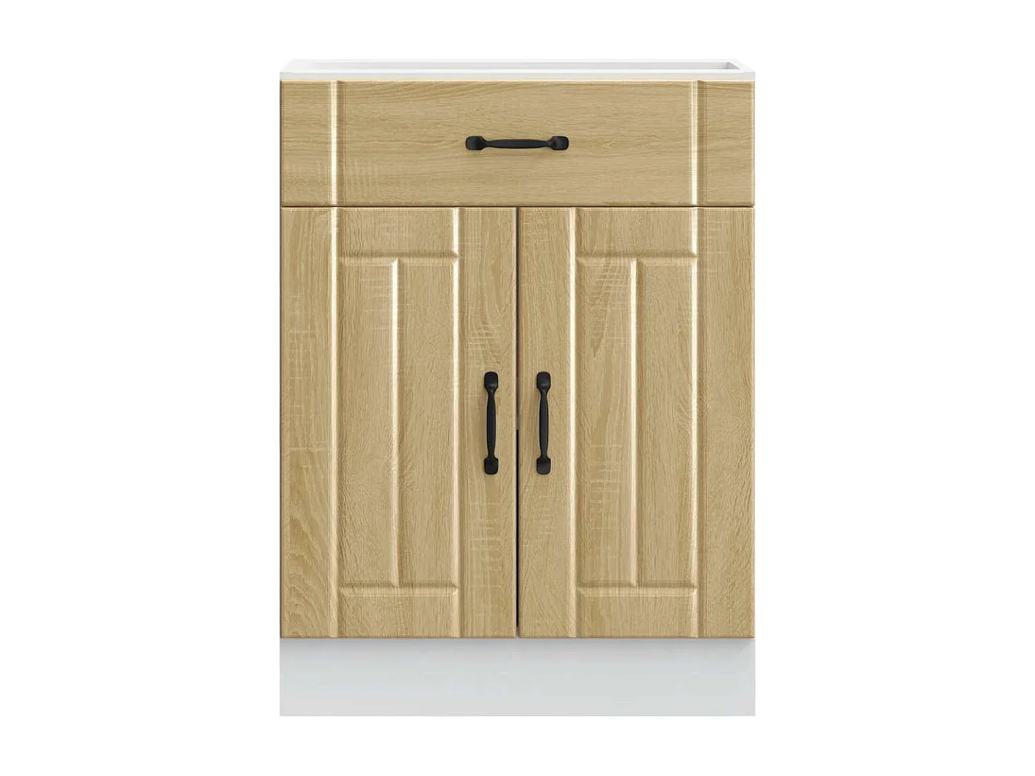 Armoire de cuisine chêne sonoma bois ingénierie