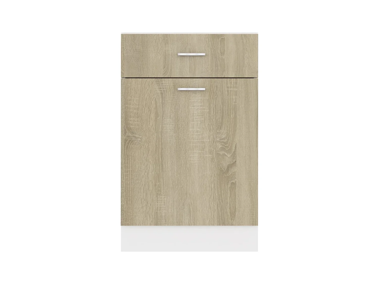 Mobiletto da terra con cassetti in rovere Sonoma "Lyon"