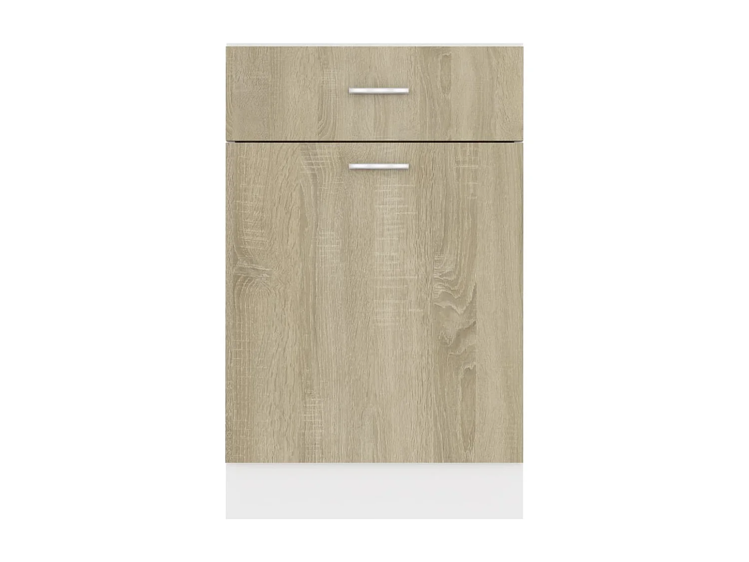 Armoire de plancher à tiroir Chêne sonoma