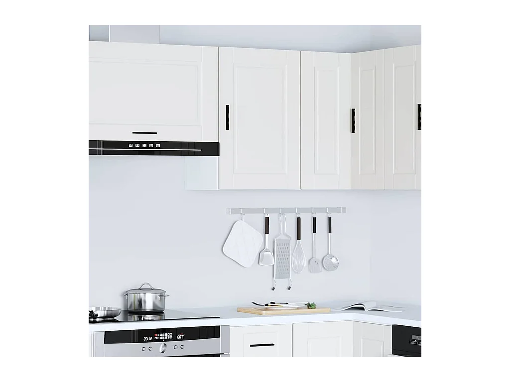 Mobile da cucina in legno ingegnerizzato bianco Porto