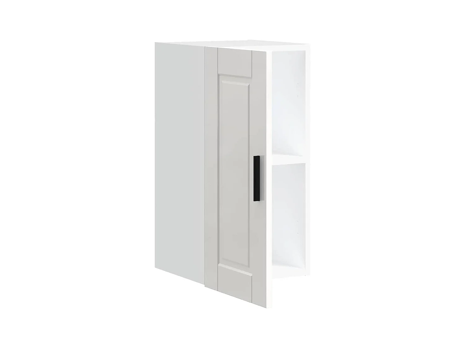 Mobile da cucina in legno ingegnerizzato bianco lucido