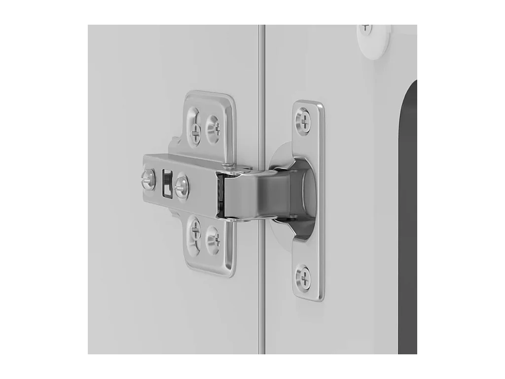 Pensile da cucina nero con anta in vetro