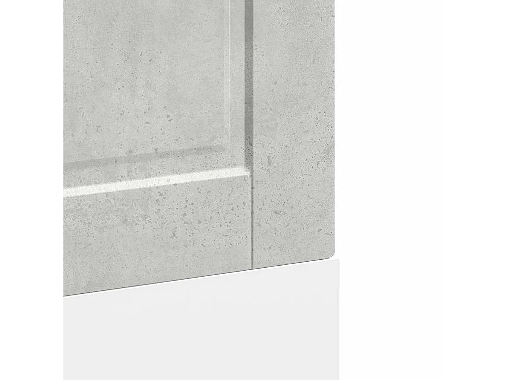 Pannello lavastoviglie cemento grigio 60x1,5x67 cm