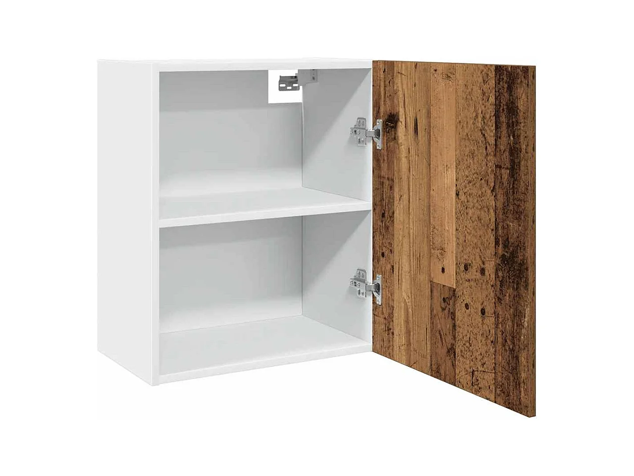 Mobiletto pensile "Lyon", legno vecchio, 50x31x60 cm