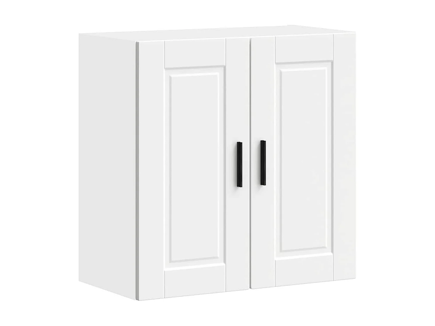 Armoire murale de cuisine blanc bois d'ingénierie