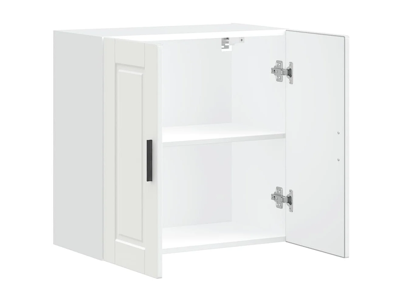 Armoire murale de cuisine blanc bois d'ingénierie