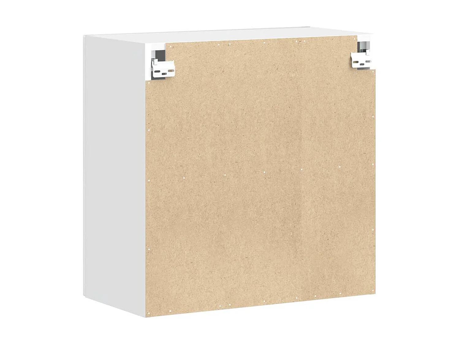 Armoire murale de cuisine blanc bois d'ingénierie