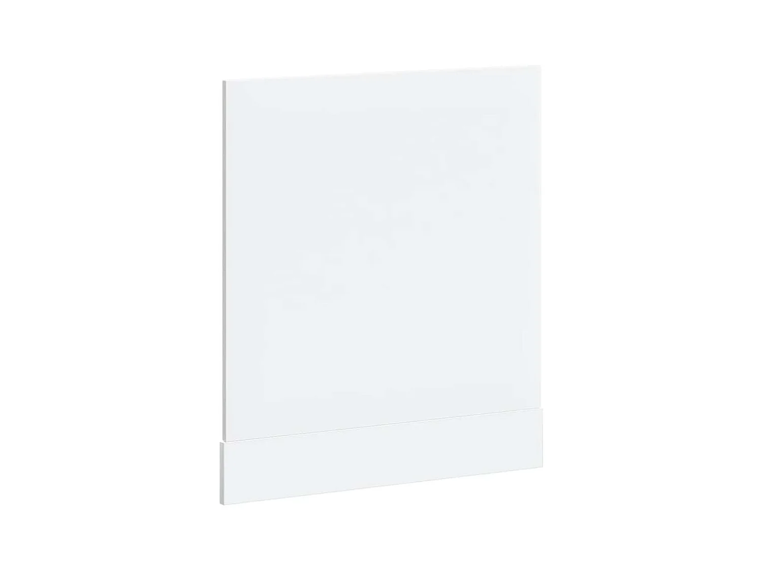 Pannello per lavastoviglie in legno ingegnerizzato bianco Lucca