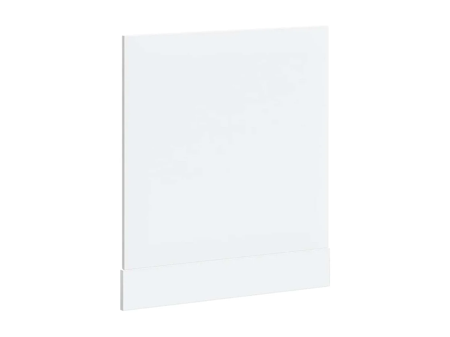 Panneau de lave-vaisselle blanc bois d'ingénierie