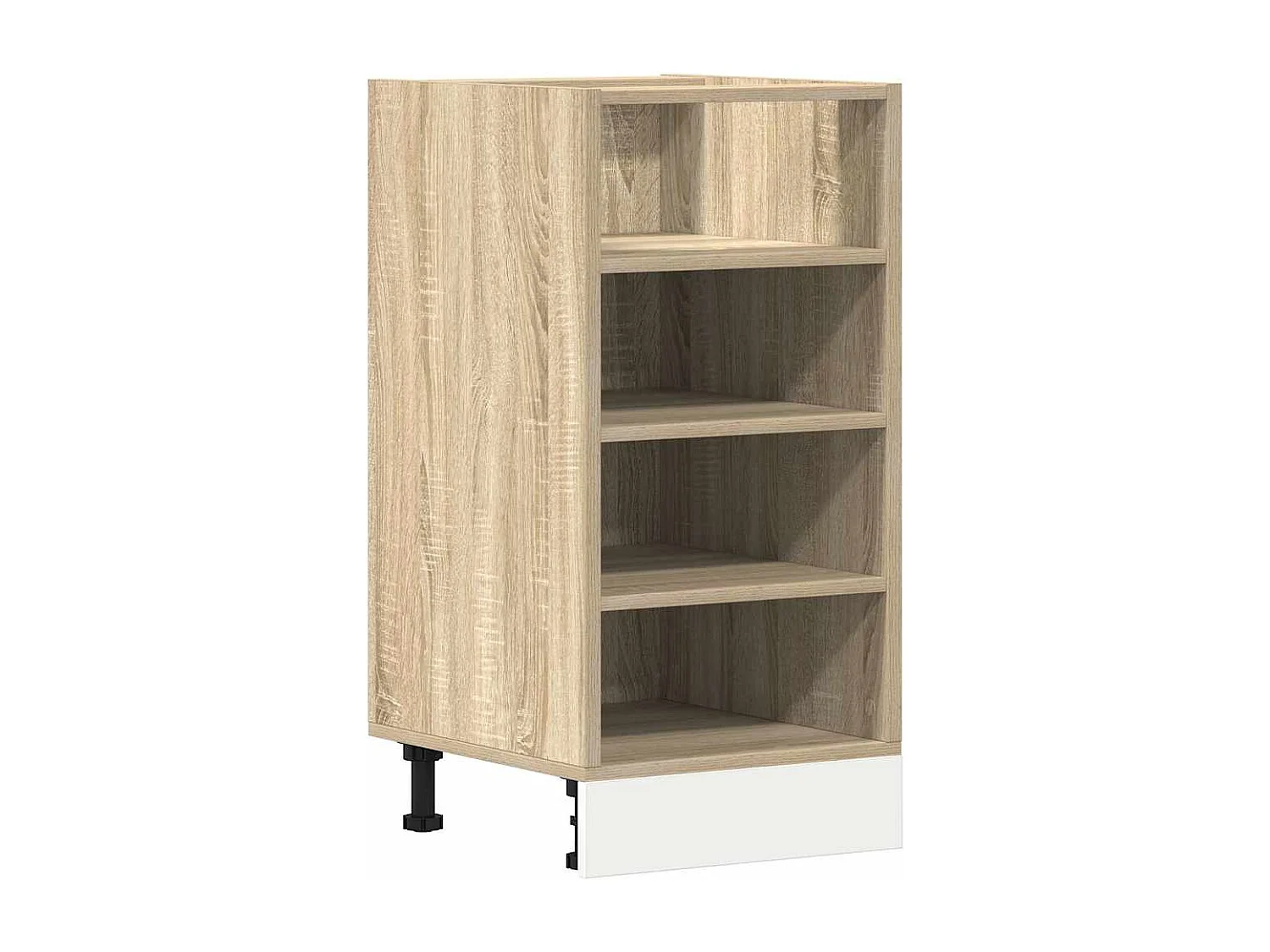 Armoire basse chêne sonoma 40x44,5x81,5 cm