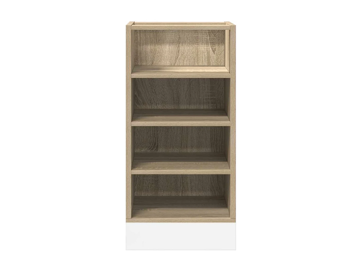 Armoire basse chêne sonoma 40x44,5x81,5 cm