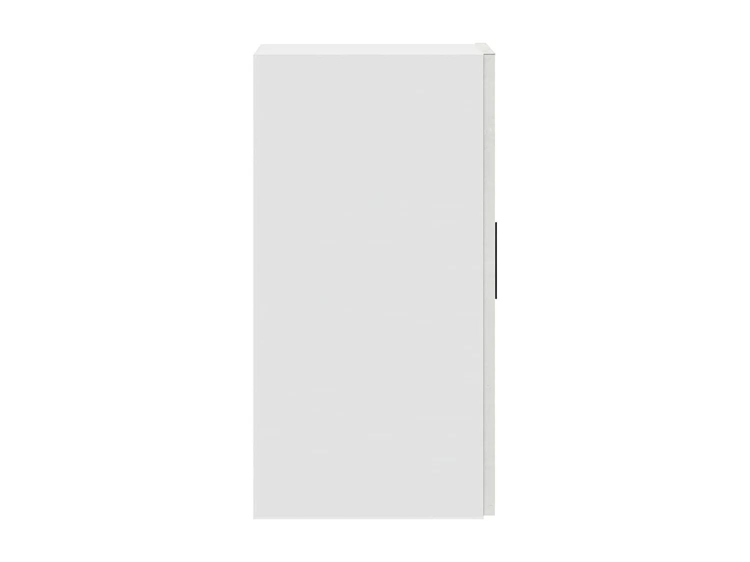 Armoire murale de cuisine gris béton bois d'ingénierie