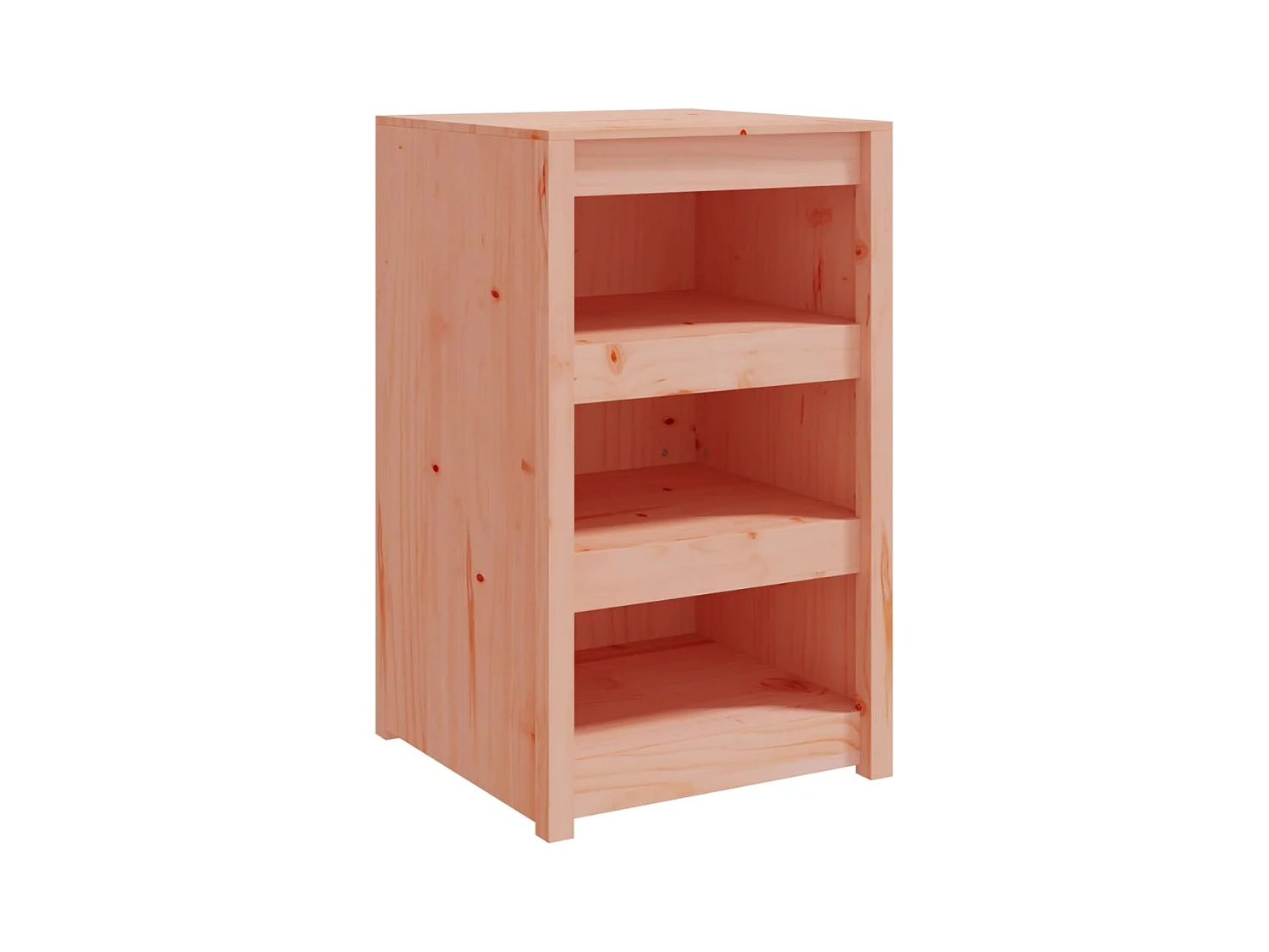 2-teilige Outdoor-Küchenschränke aus massivem Douglasienholz