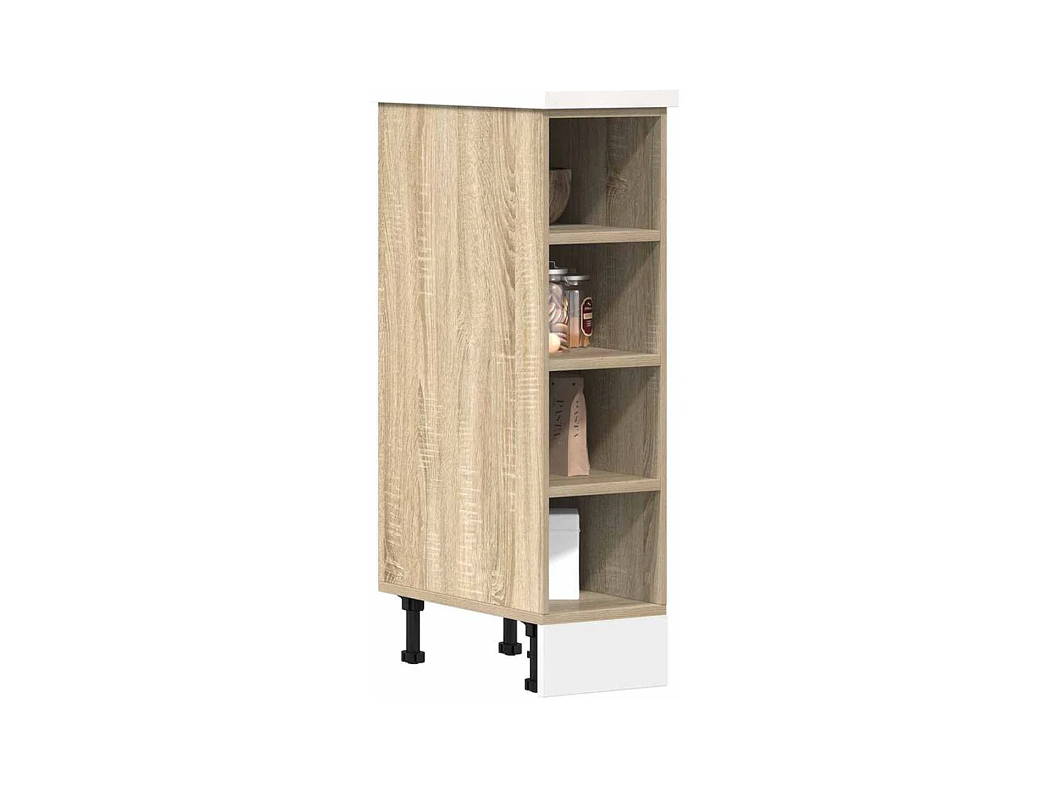 Lage kast "Liga" eiken sonoma 20x44,5x81,5 cm