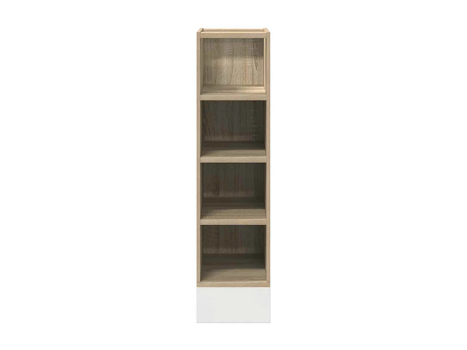 Armoire basse chêne sonoma 20x44,5x81,5 cm