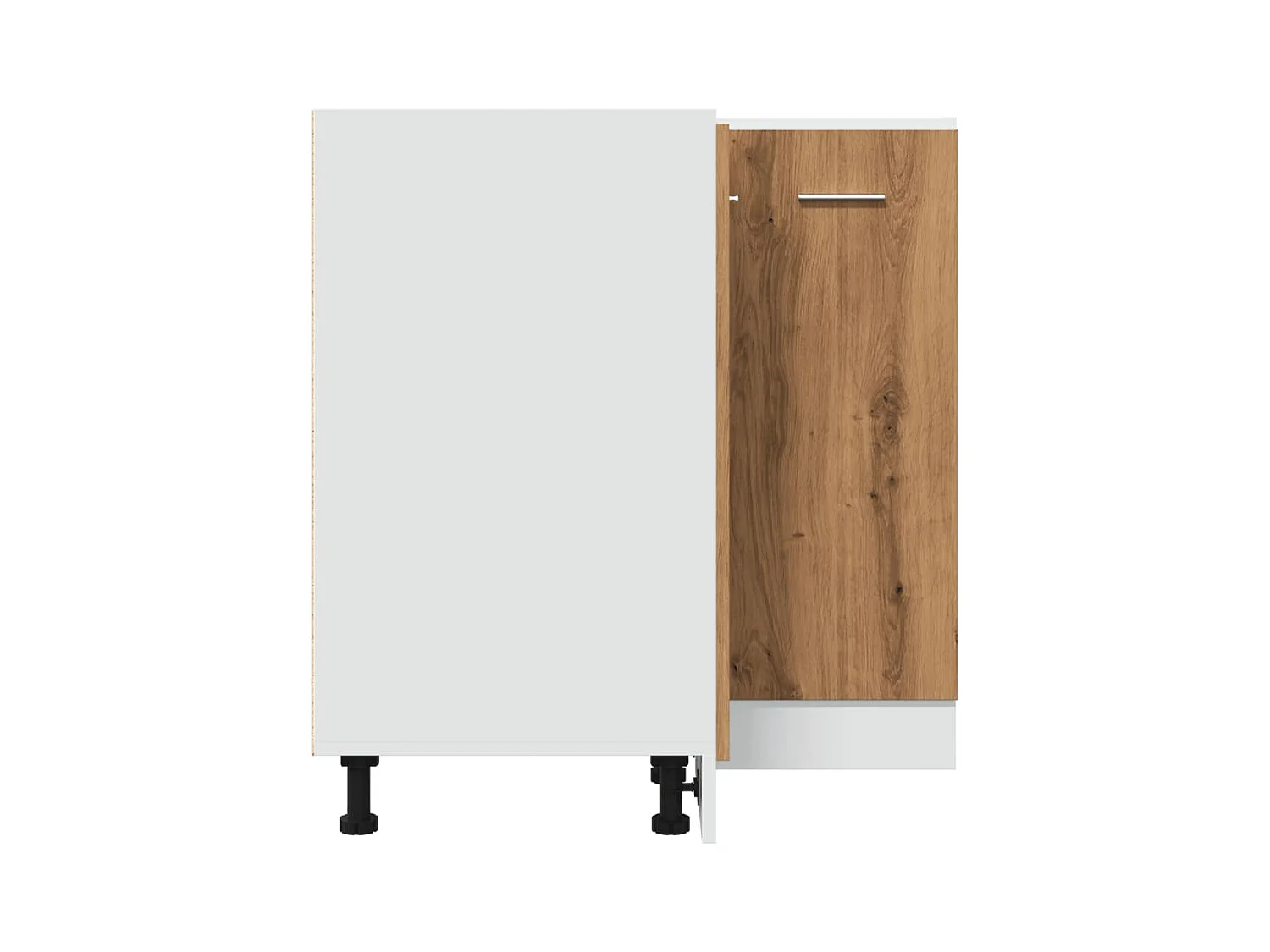 Küchenschrank "Lyon", handgefertigte Eiche, 75,5x75,5x81,5 cm