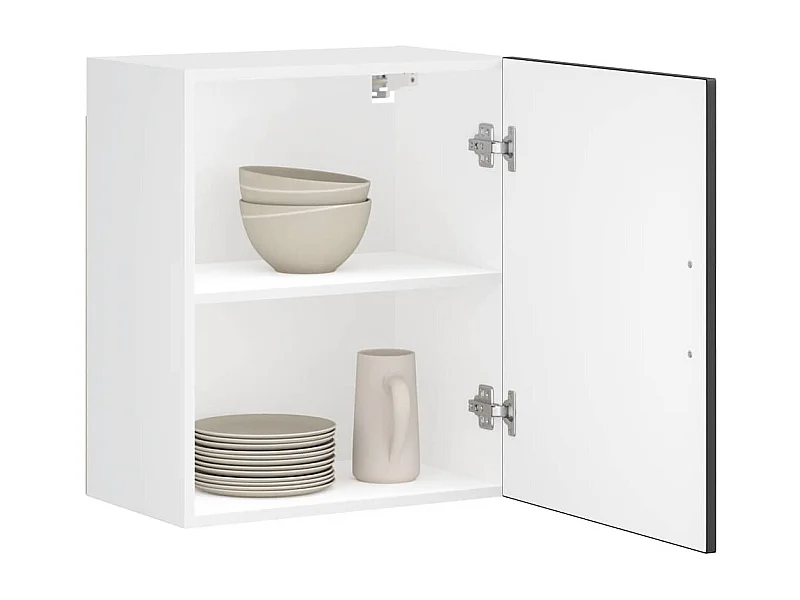 Mobile da cucina in legno ingegnerizzato nero Porto