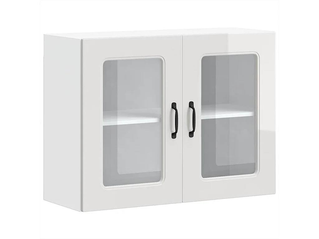 Armoire murale de cuisine avec porte en verre