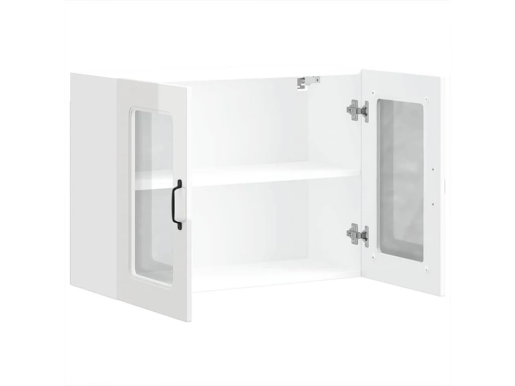 Armoire murale de cuisine avec porte en verre