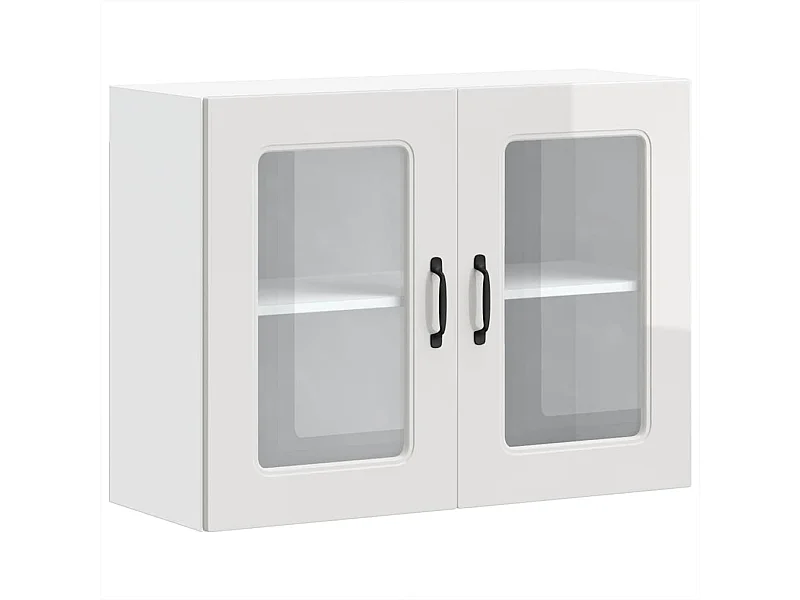 Armoire murale de cuisine avec porte en verre
